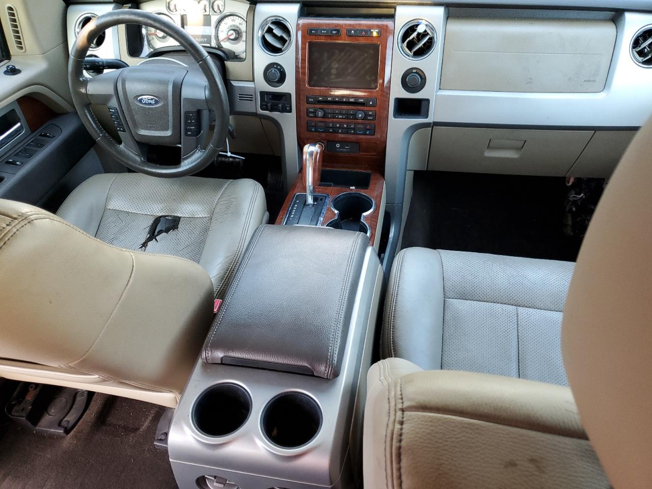 2009 Ford F-150 VIN 1FTPW14V69KC74555 Copart auction photo, water/flood damage thumbnail 8
