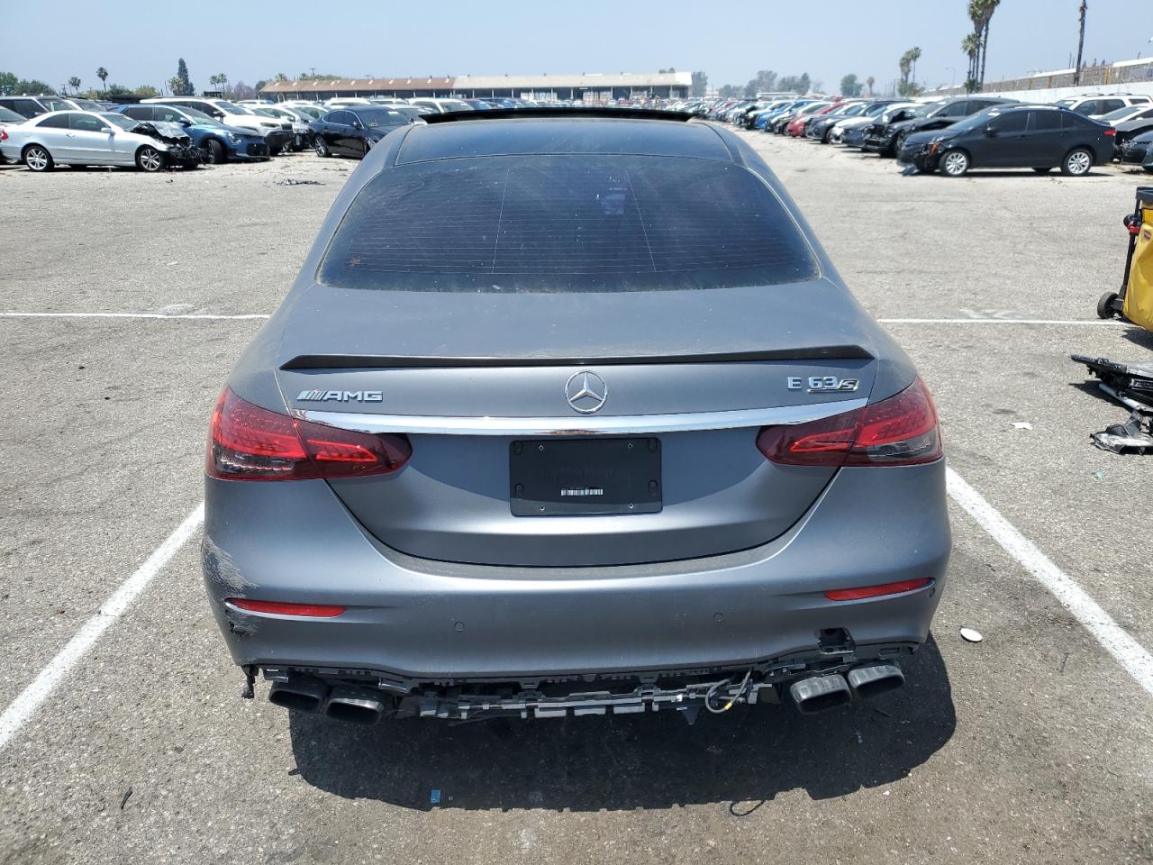 2021 Mercedes-Benz E-klasse VIN W1KZF8KB4MA957269 Copart auction photo, front end / minor dent/scratches damage thumbnail 6