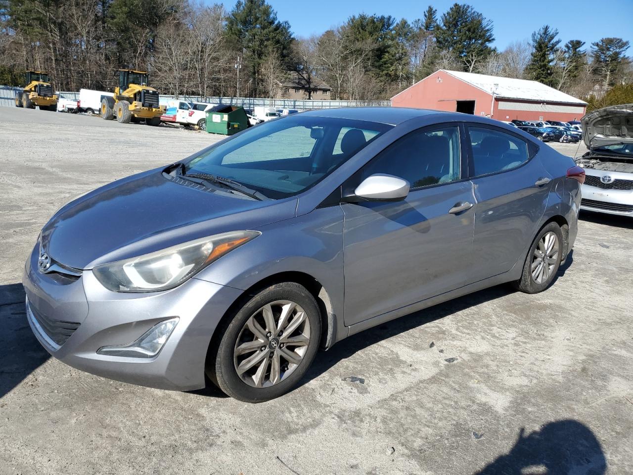 2014 Hyundai Elantra VIN KMHDH4AE3EU031766