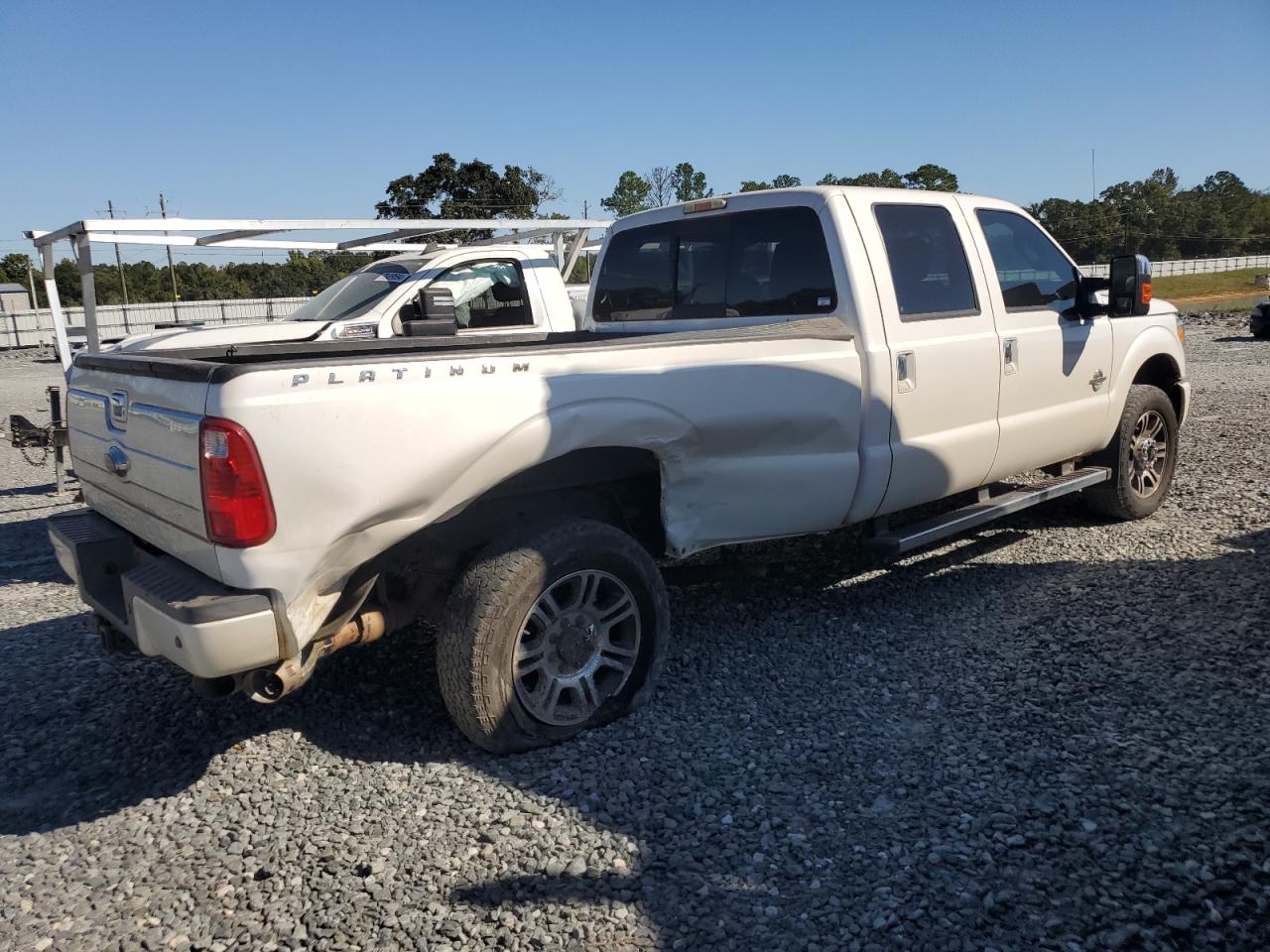2014 Ford F350 VIN 1FT8W3BT3EEB76951 Copart auction photo, rear end damage thumbnail 3