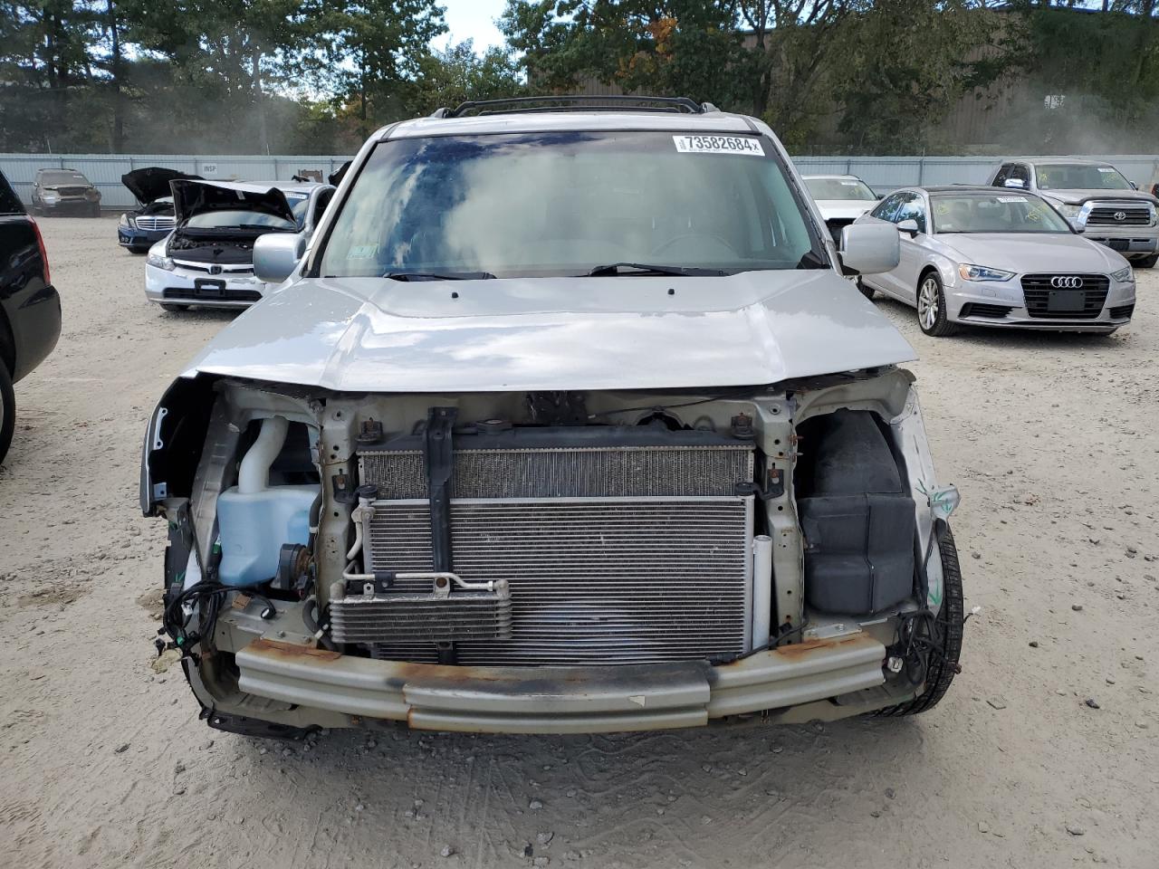 2014 Honda Pilot VIN 5FNYF4H9XEB020762 Copart auction photo, front end damage thumbnail 5