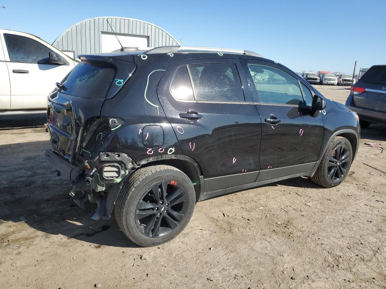 2020 Chevrolet Trax VIN 3GNCJLSB5LL274576 Copart auction photo, rear end / front end damage thumbnail 3