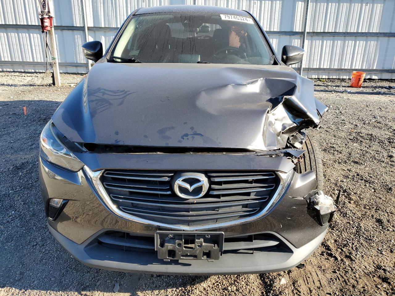 2019 Mazda CX-3 VIN JM1DKFC71K1410214 Copart auction photo, front end / side damage thumbnail 5