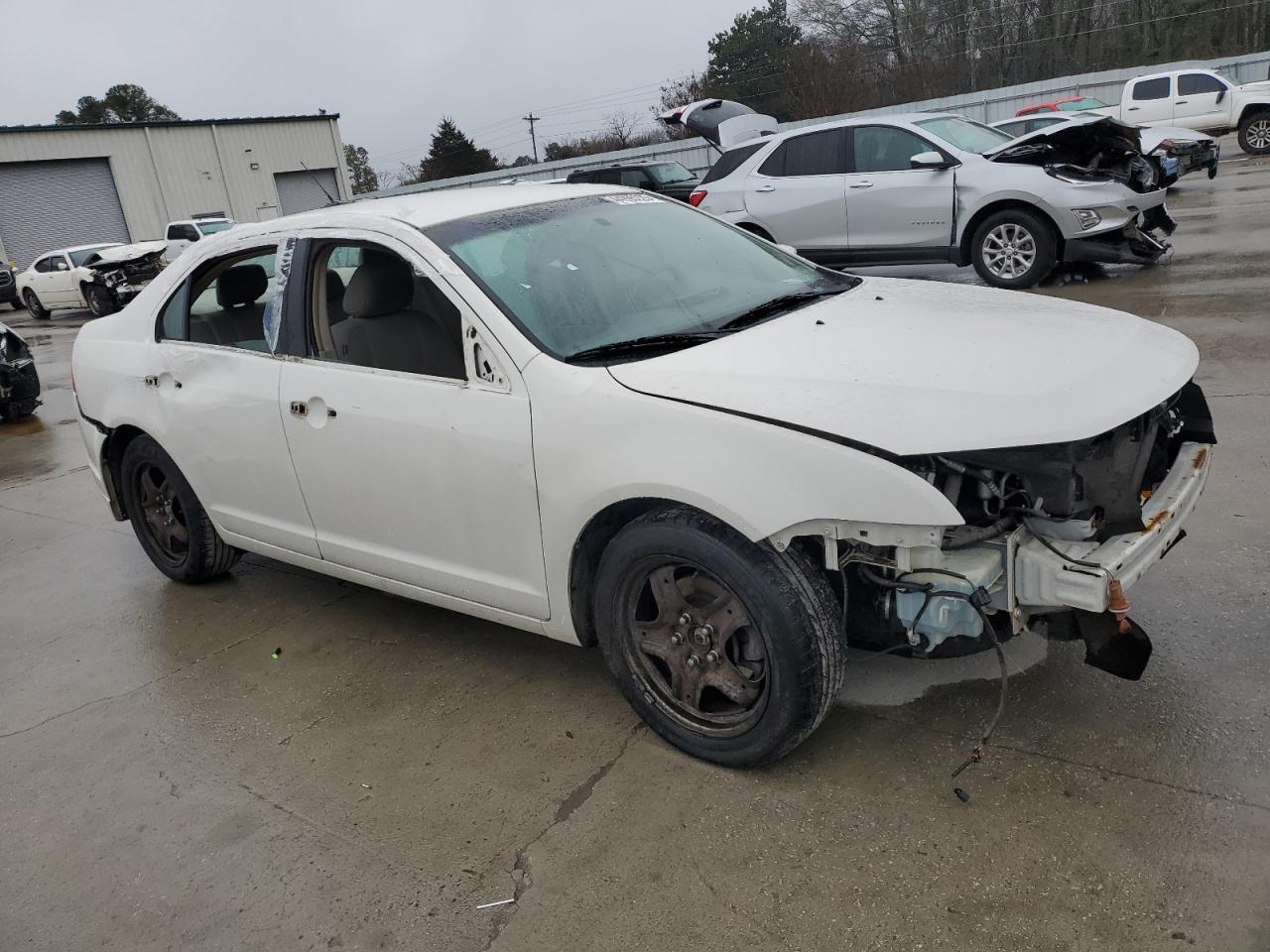 2011 Ford Fusion VIN 3FAHP0HA0BR244607 Copart auction photo, front end damage thumbnail 4
