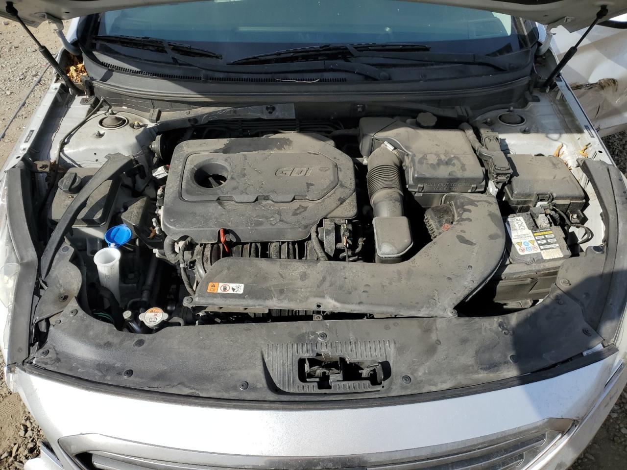 2016 Hyundai Sonata VIN 5NPE24AFXGH292876 Copart auction photo, undercarriage / side damage thumbnail 11