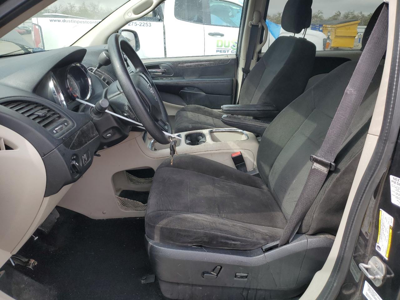 2012 Dodge Caravan VIN 2C4RDGCG4CR224766 Copart auction photo, side damage thumbnail 7