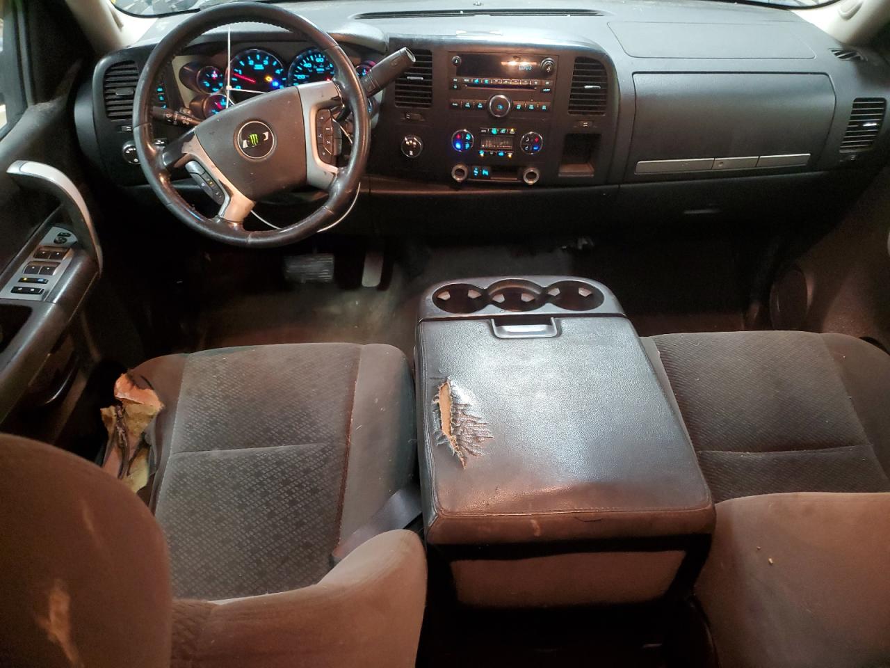 2008 Chevrolet Silverado VIN 1GCHK29668E164240 Copart auction photo, front end / side damage thumbnail 8