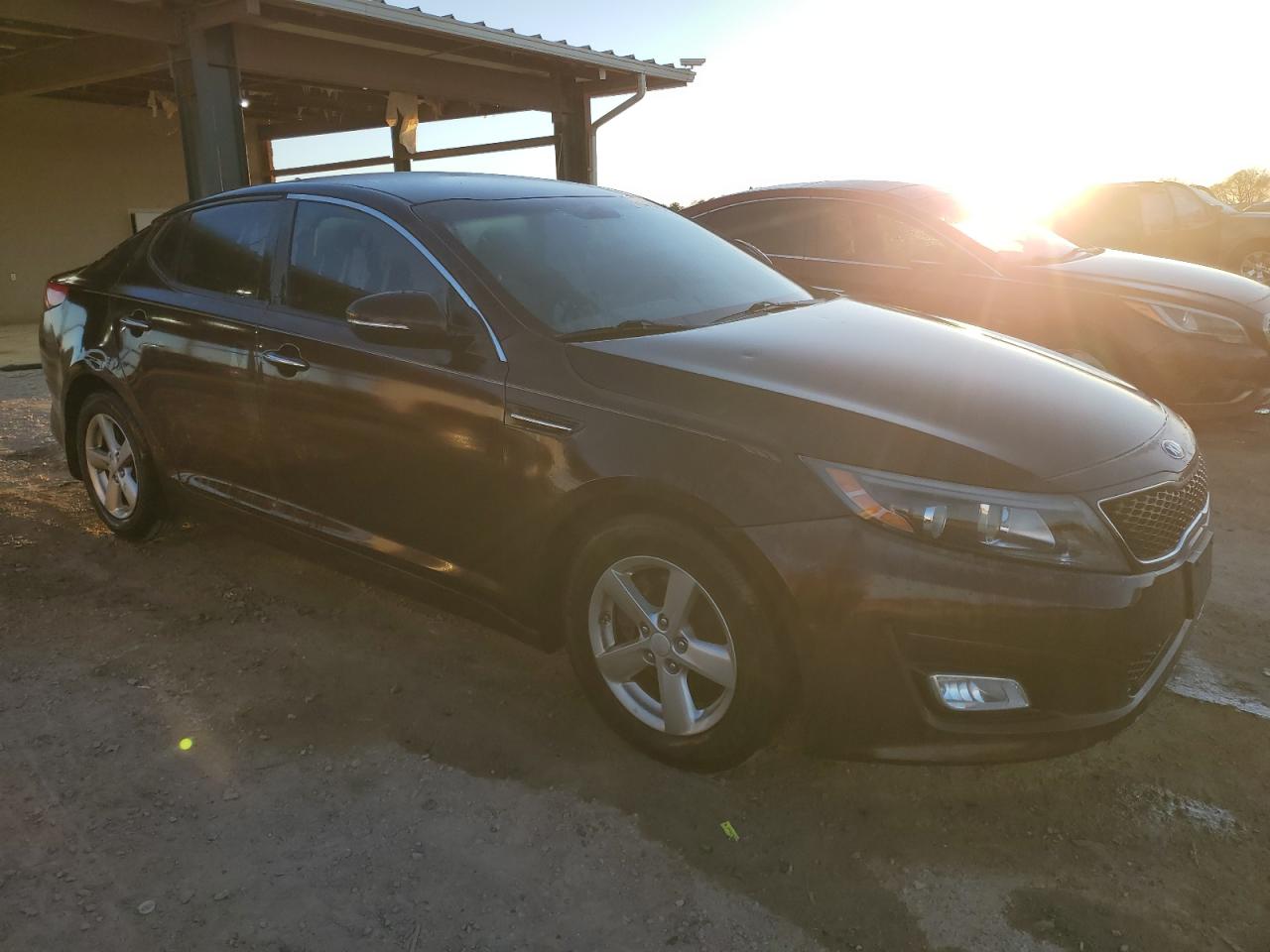 2015 KIA Optima VIN 5XXGM4A7XFG469674 Copart auction photo, side damage thumbnail 4
