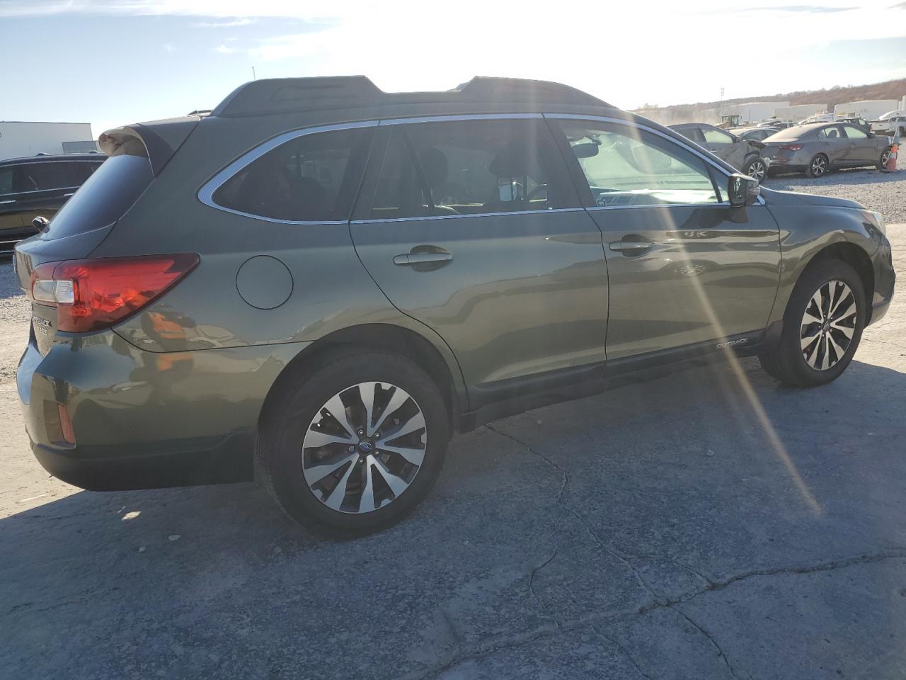 2015 Subaru Outback VIN 4S4BSALCXF3213961 Copart auction photo, hail / front end damage thumbnail 3
