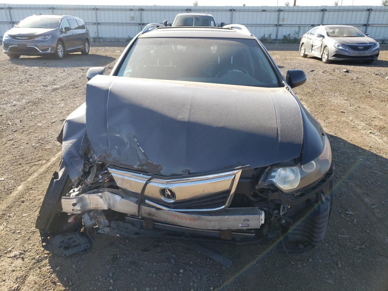 2012 Acura TSX VIN JH4CW2H60CC001778 Copart auction photo, front end / side damage thumbnail 5
