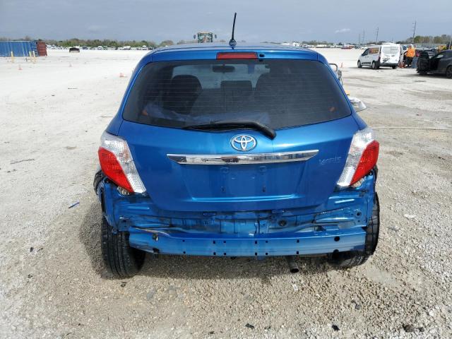 2012 Toyota Yaris VIN JTDKTUD38CD520973 Copart auction photo, rear end damage thumbnail 6