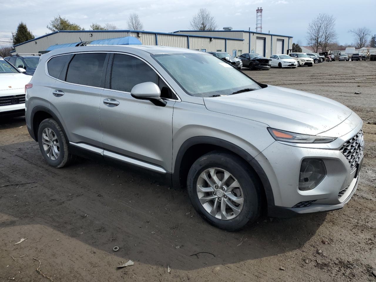 2020 Hyundai Santa Fe VIN 5NMS2CAD0LH301068 Copart auction photo, mechanical damage thumbnail 4