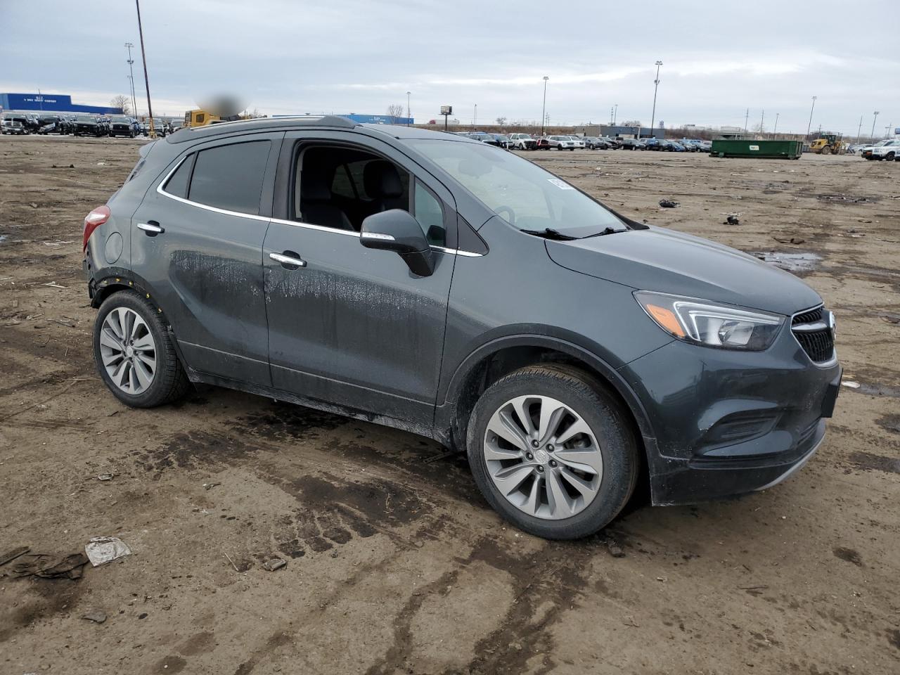 2018 Buick Encore VIN KL4CJASB7JB624859 Copart auction photo, rear end / side damage thumbnail 4