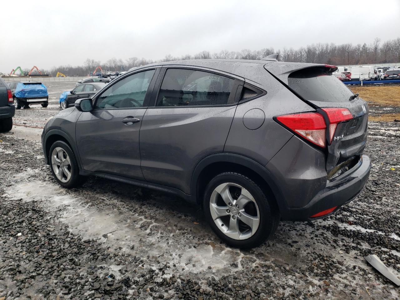 2016 Honda HR-V VIN 3CZRU6H51GM768215 Copart auction photo, rear end damage thumbnail 2