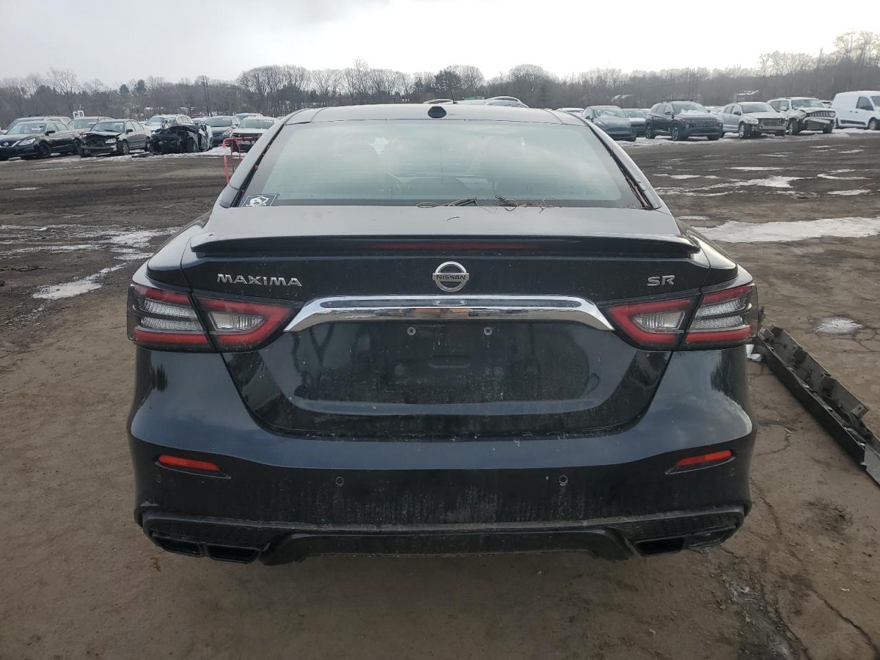 2020 Nissan Maxima VIN 1N4AA6EV2LC379293 Copart auction photo, front end / side damage thumbnail 6