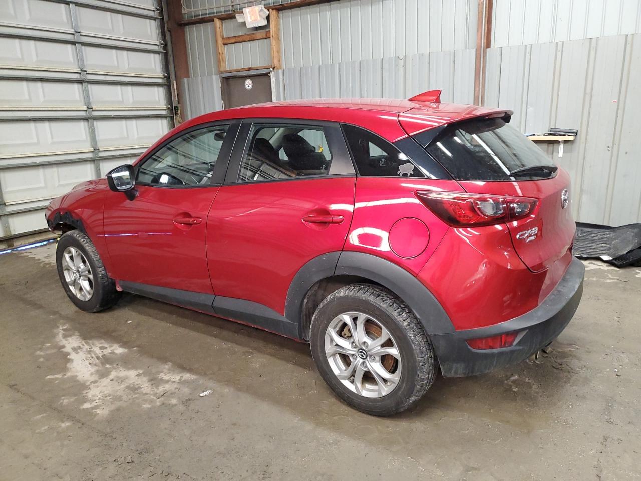 2016 Mazda CX-3 VIN JM1DKFC79G0136645 Copart auction photo, front end / rear end damage thumbnail 2