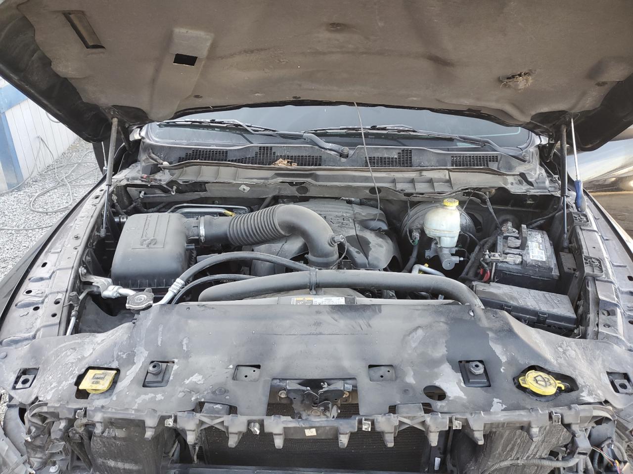 2014 RAM 1500 VIN 1C6RR6FT1ES190041 Copart auction photo, rear end / front end damage thumbnail 11