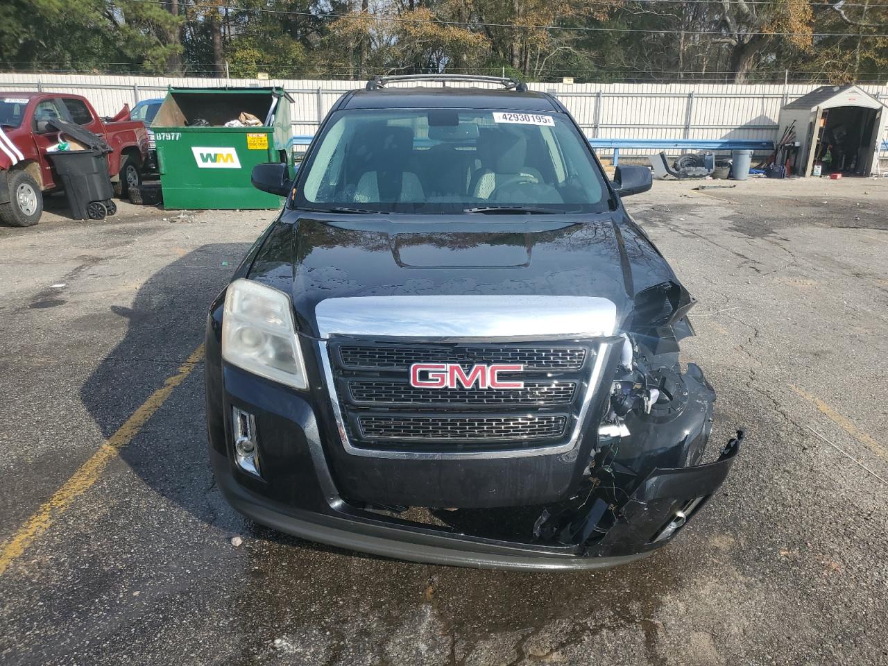 2010 GMC Terrain VIN 2CTALBEW8A6297536 Copart auction photo, front end damage thumbnail 5