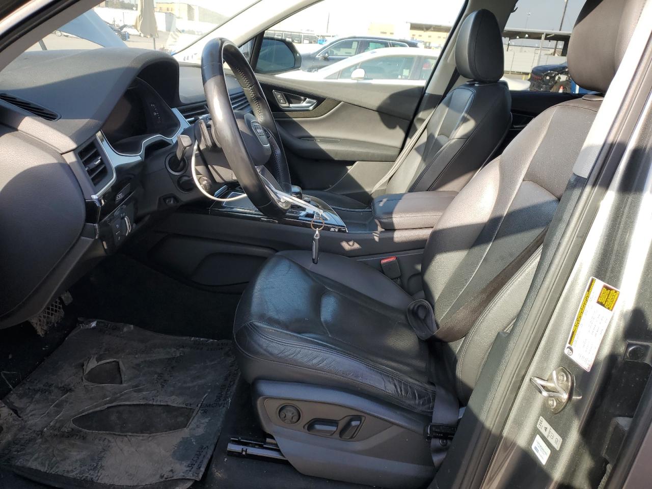 2017 Audi Q7 VIN WA1LAAF73HD002389 Copart auction photo, rear end damage thumbnail 7