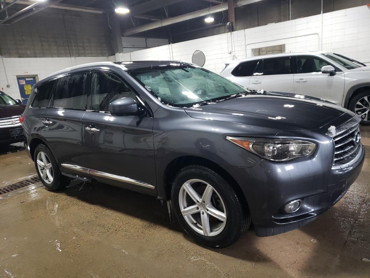 2014 Infiniti QX60 VIN 5N1AL0MN9EC553815 Copart auction photo, minor dent/scratches damage thumbnail 4