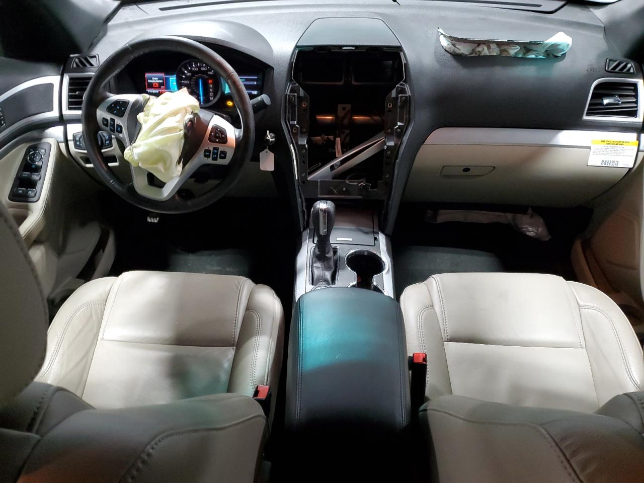 2015 Ford Explorer VIN 1FM5K8D81FGB11635 Copart auction photo, front end damage thumbnail 8