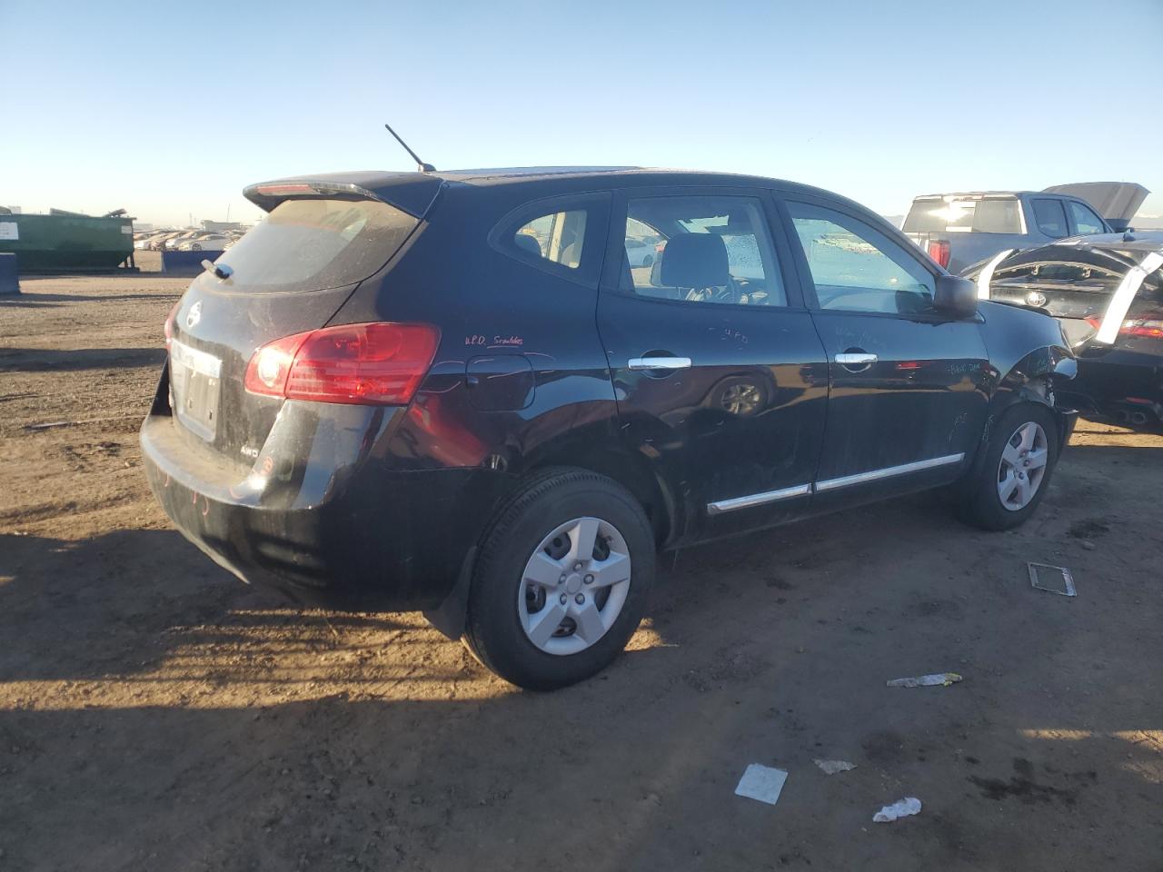 2013 Nissan Rogue VIN JN8AS5MVXDW664458 Copart auction photo, front end damage thumbnail 3