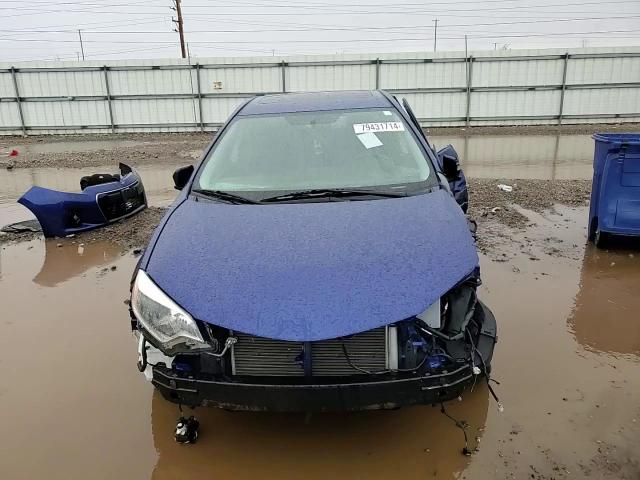 2016 Toyota Corolla VIN 2T1BURHE2GC503577 Copart auction photo, side / front end damage thumbnail 11