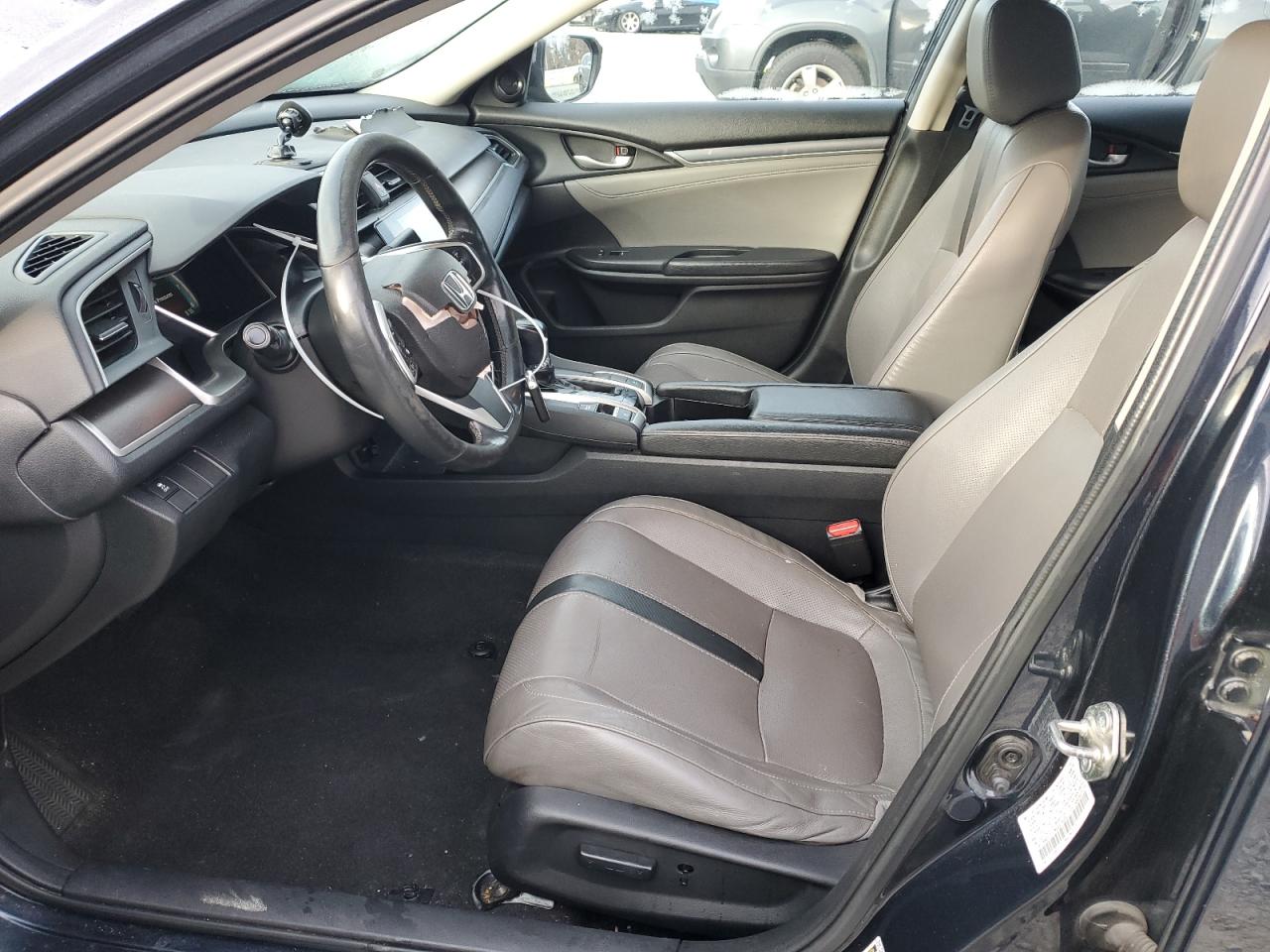 2016 Honda Civic VIN 19XFC1F78GE016332 Copart auction photo, all over damage thumbnail 7