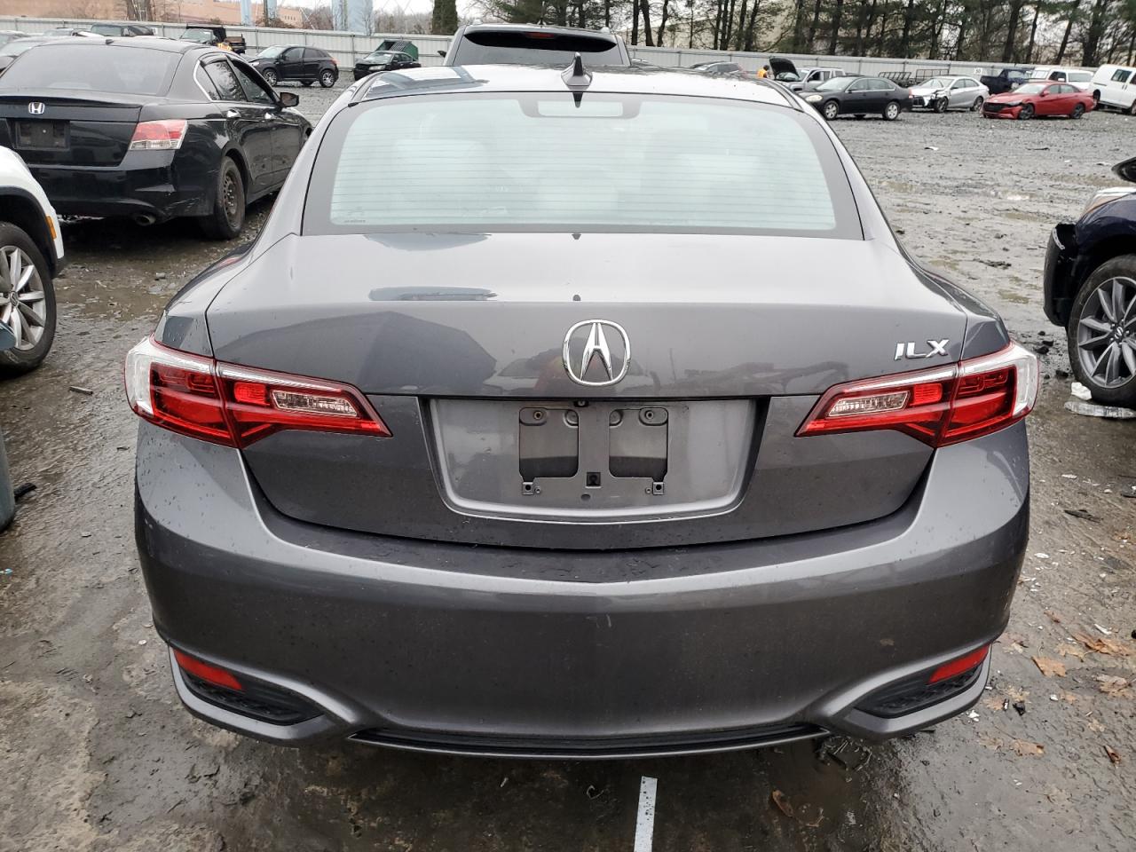 2018 Acura ILX VIN 19UDE2F38JA009882 Copart auction photo, rear end / front end damage thumbnail 6