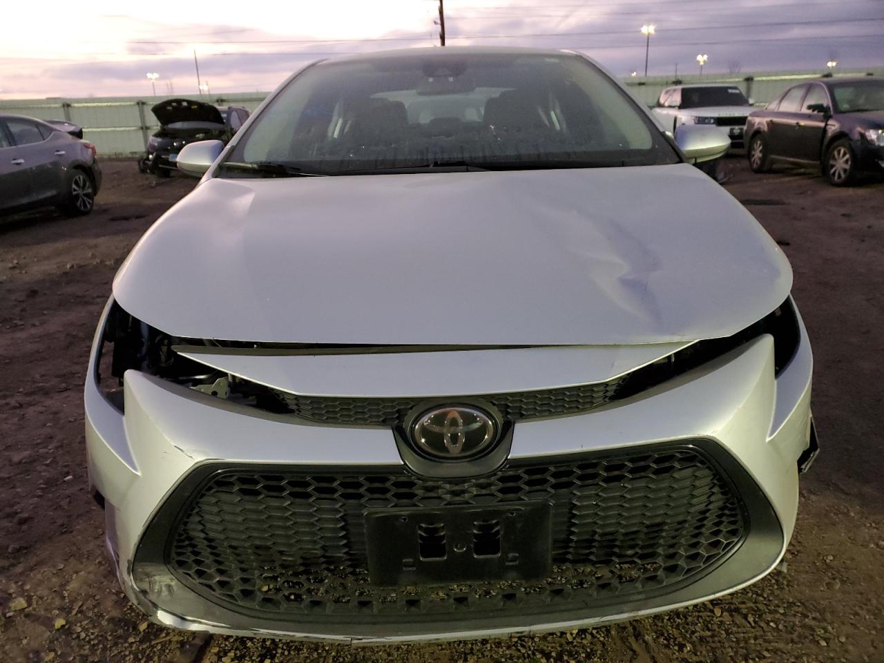 2021 Toyota Corolla VIN 5YFEPMAE4MP185443 Copart auction photo, front end / rear end damage thumbnail 5