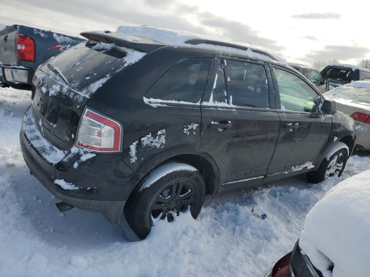 2007 Ford Edge VIN 2FMDK46C37BB19749 Copart auction photo, front end / side damage thumbnail 3