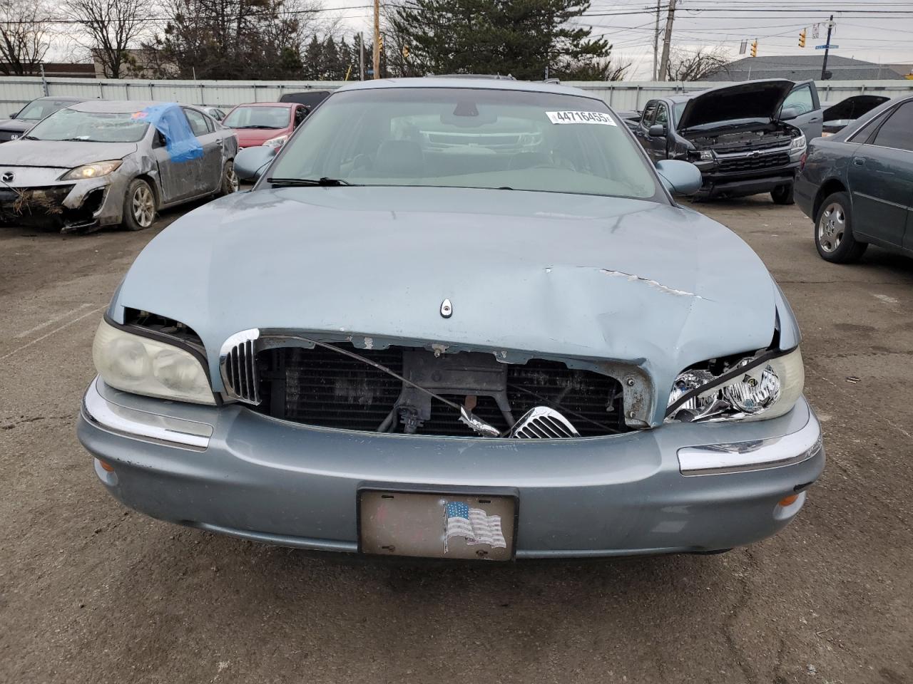 2004 Buick Park Avenue VIN 1G4CW54K844136407 Copart auction photo, front end damage thumbnail 5