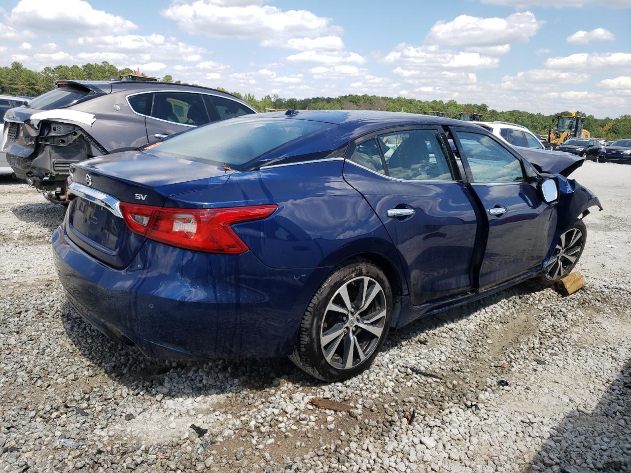 2018 Nissan Maxima VIN 1N4AA6AP2JC377709 Copart auction photo, front end damage thumbnail 3