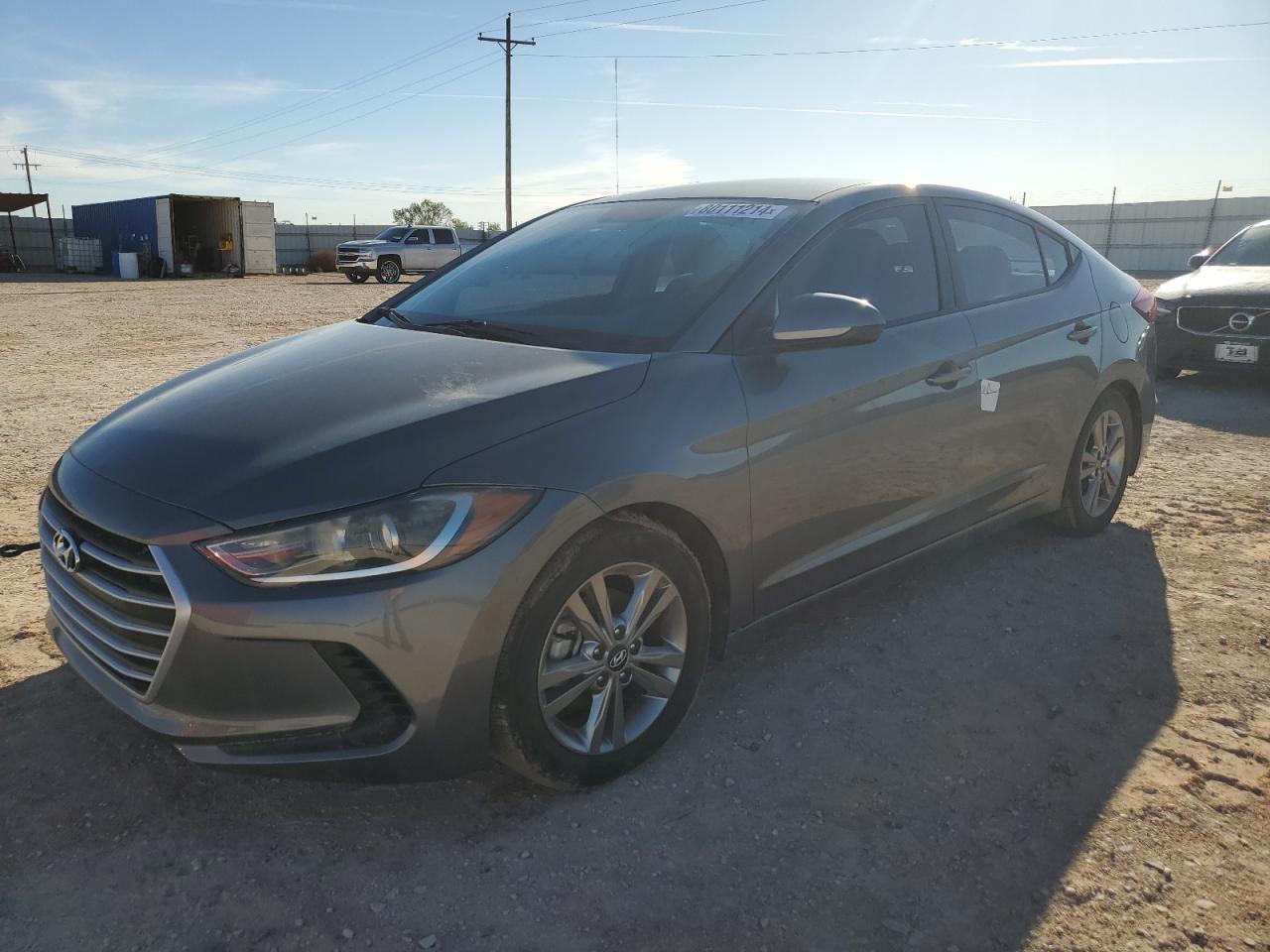 2018 Hyundai Elantra VIN KMHD84LF4JU592221