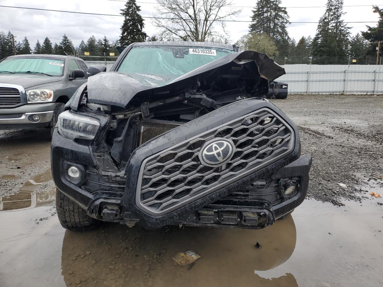 2023 Toyota Tacoma VIN 3TMCZ5AN7PM549258 Copart auction photo, rollover damage thumbnail 5