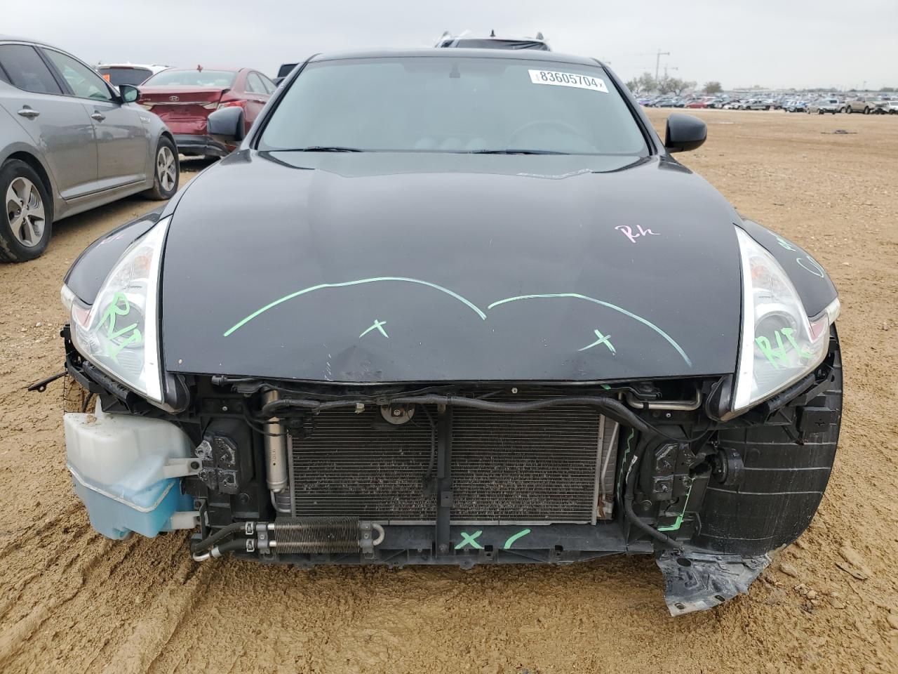 2010 Nissan 370Z VIN JN1AZ4EH1AM505624 Copart auction photo, front end damage thumbnail 5
