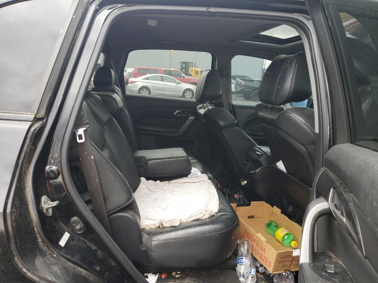 2009 Acura MDX VIN 2HNYD28609H501761 Copart auction photo, biohazard/chemical / all over damage thumbnail 11