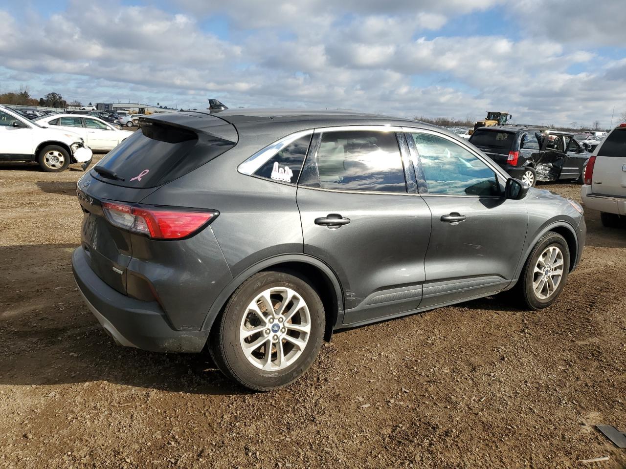 2020 Ford Escape VIN 1FMCU0G63LUA00708 Copart auction photo, all over damage thumbnail 3