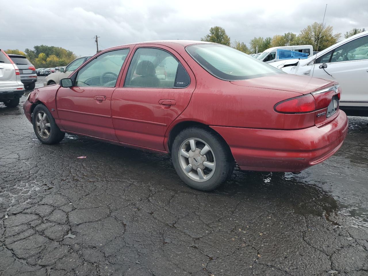 2000 Ford Contour VIN 1FAFP6636YK142708 Copart auction photo, front end damage thumbnail 2