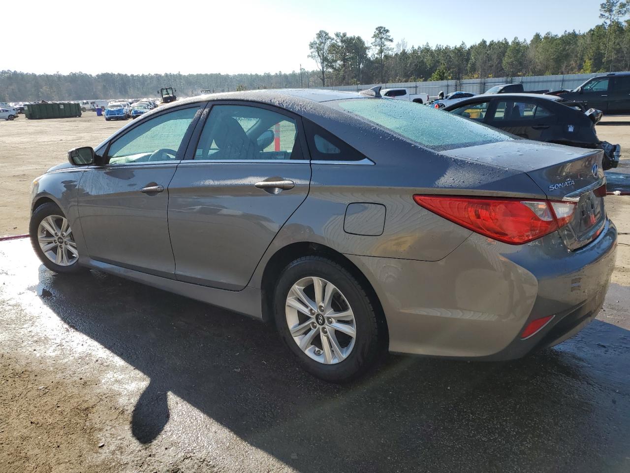 2014 Hyundai Sonata VIN 5NPEB4AC8EH847830 Copart auction photo, front end damage thumbnail 2