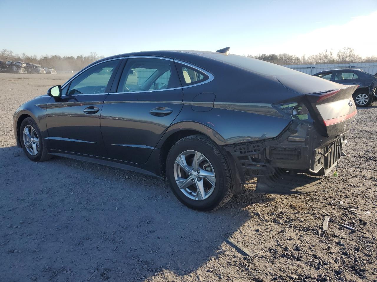 2021 Hyundai Sonata VIN 5NPEG4JA2MH125140 Copart auction photo, rear end / minor dent/scratches damage thumbnail 2