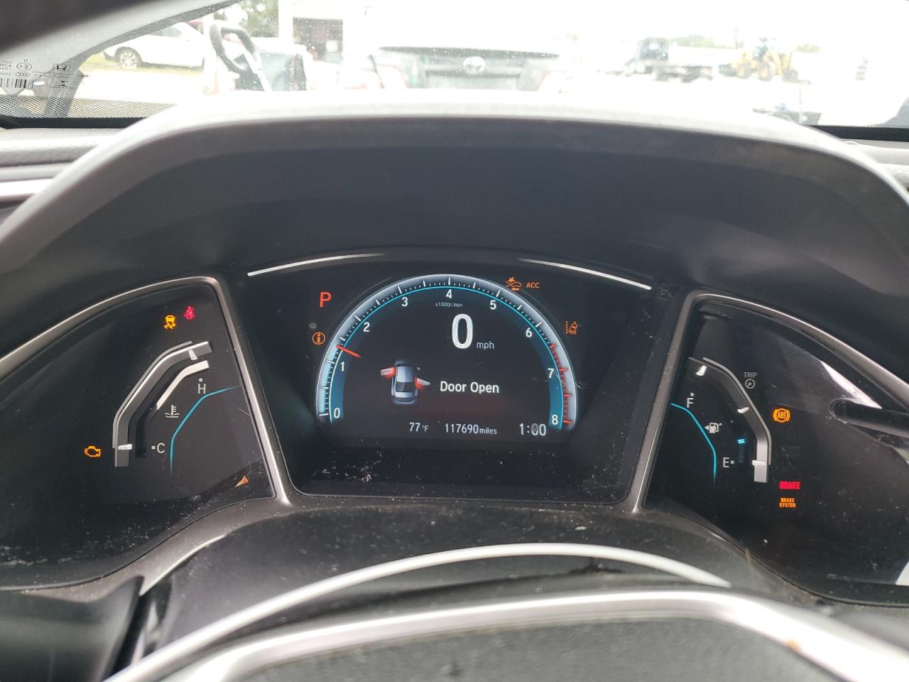 2016 Honda Civic VIN 19XFC1F95GE006276 Copart auction photo, front end / side damage thumbnail 9