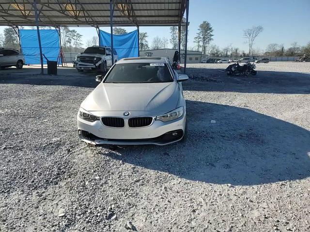 2019 BMW 4er VIN WBA4J1C5XKBM13947 Copart auction photo, front end / undercarriage damage thumbnail 11