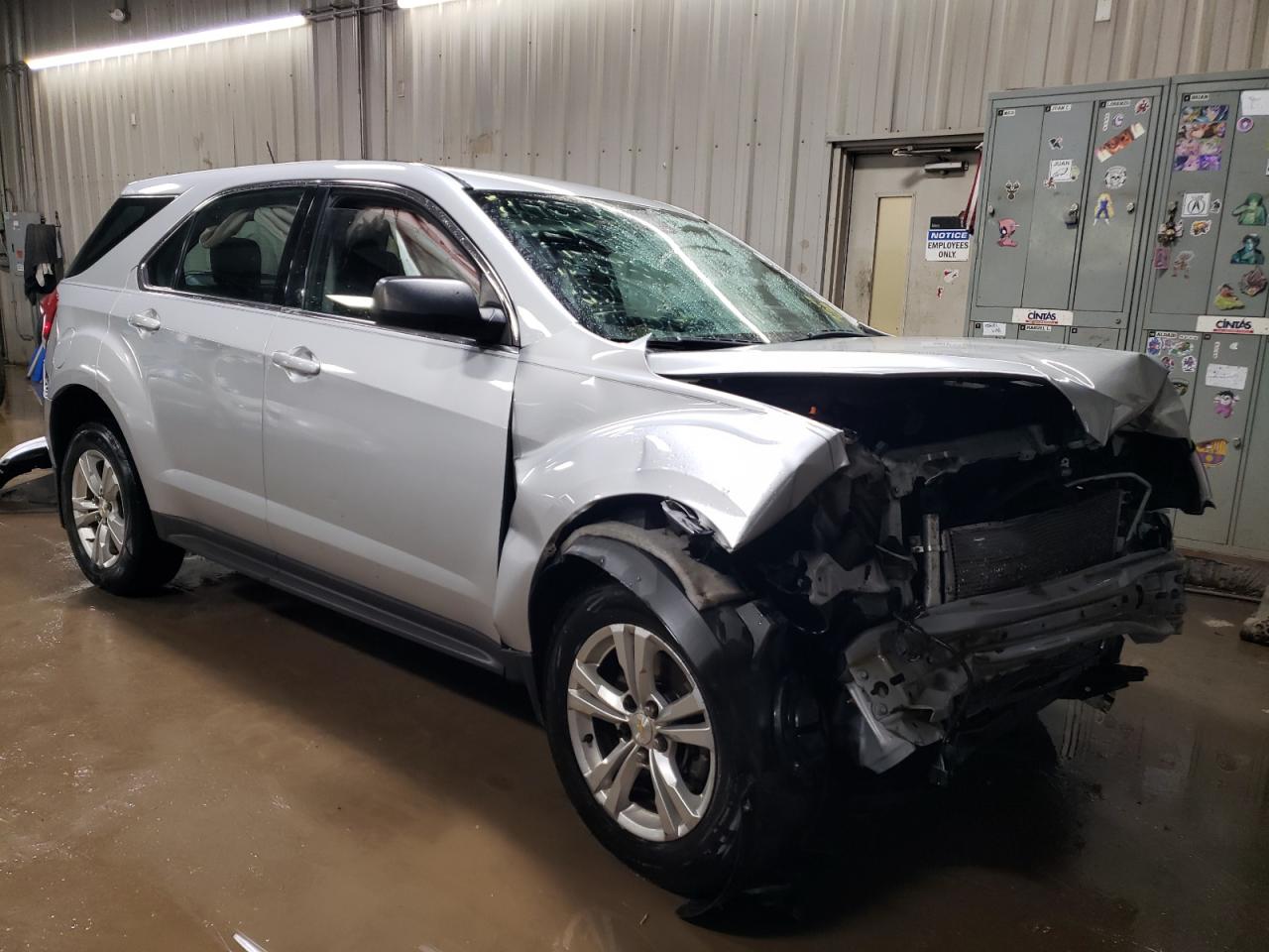 2014 Chevrolet Equinox VIN 2GNALAEKXE6107719 Copart auction photo, front end damage thumbnail 4