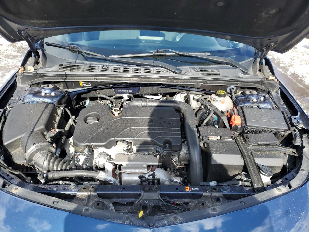 2021 Chevrolet Malibu VIN 1G1ZD5ST3MF048359 Copart auction photo, front end / side damage thumbnail 11