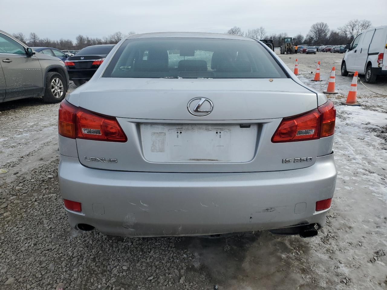 2006 Lexus IS VIN JTHBK262765018478 Copart auction photo, front end damage thumbnail 6