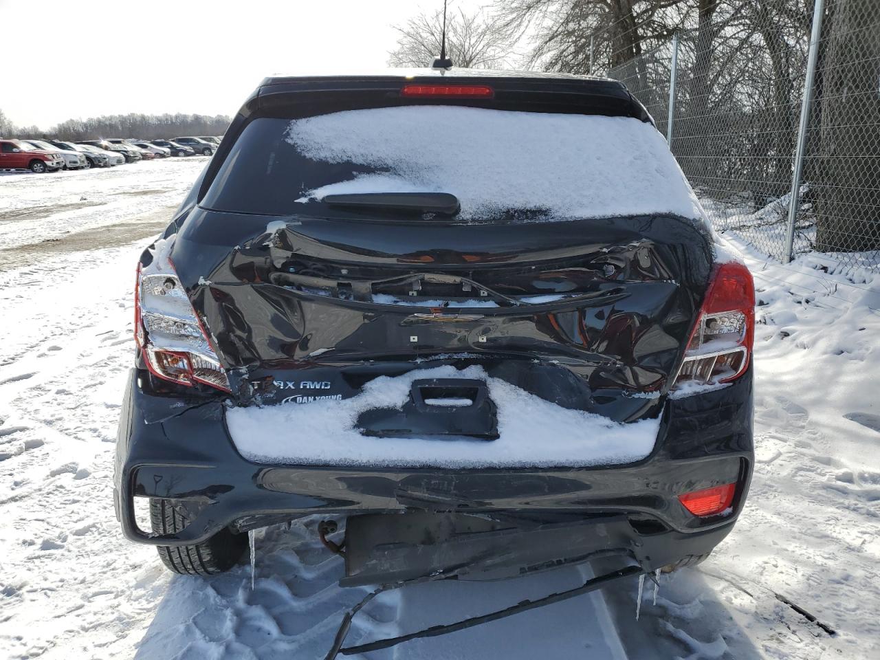 2022 Chevrolet Trax VIN KL7CJNSM0NB516570 Copart auction photo, rear end / minor dent/scratches damage thumbnail 6
