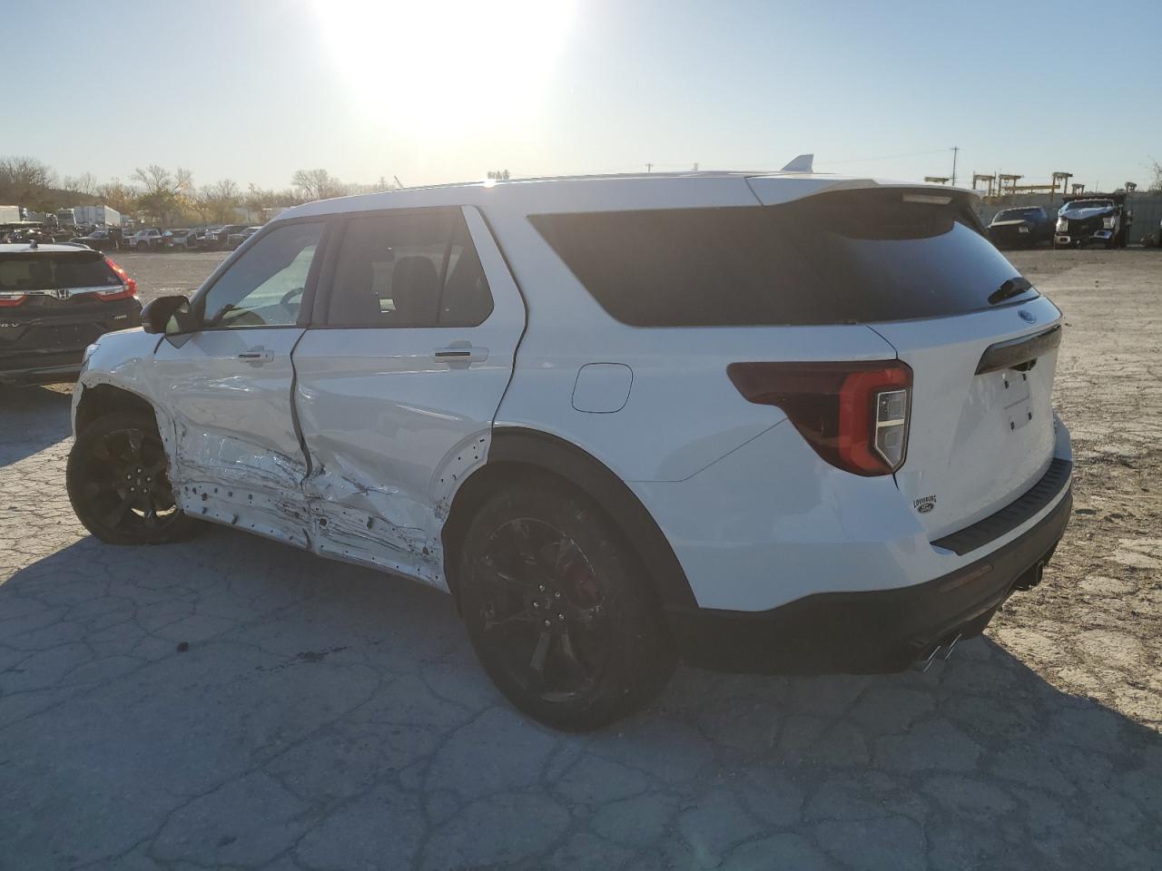 2021 Ford Explorer VIN 1FM5K8GC3MGB32127 Copart auction photo, side damage thumbnail 2