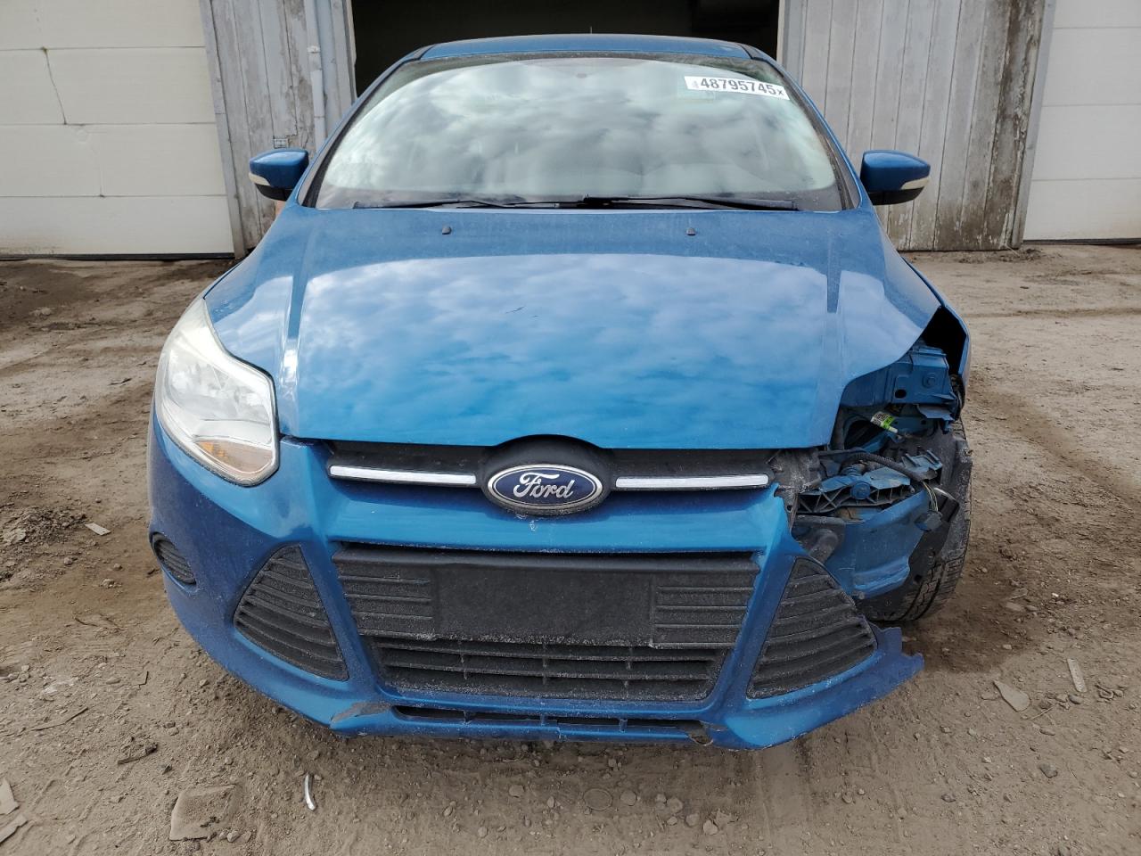 2014 Ford Focus VIN 1FADP3F27EL253352 Copart auction photo, all over damage thumbnail 5