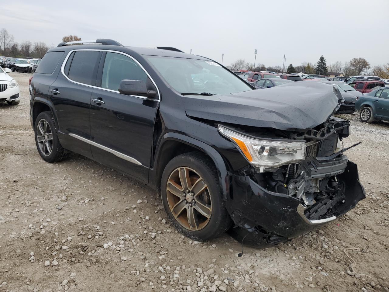 2017 GMC Acadia VIN 1GKKNXLS0HZ154123 Copart auction photo, front end damage thumbnail 4